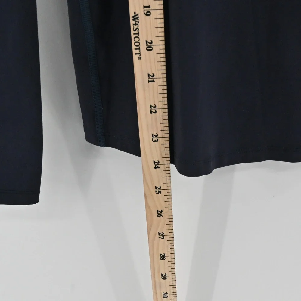 Bogner First Layer 1/4 Zip Pullover Womens Size M Navy Blue Ski Base Layer Top - Picture 4 of 8